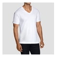 thumbnail image 3 of MENS 6 PACK CLASSIC V-NECK T-SHIRTS - WHITE, XL, Assorted, 3 of 3