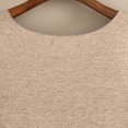 thumbnail image 4 of Mrat Hauts d'Été Grande Taille Sans Manches pour Femmes, Couleur Unie, Col Rond, Chandail Sans Manches Polyvalent, Couleur Unie, Col Rond, Hauts d'Été Grande Taille Sans Manches S-263 Beige Taille Unique, 4 of 6