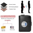 thumbnail image 2 of Credit Card Case Rfid Protection Card Holder Wallet Women Leather With 12 Cards 4 Id Windows & 2 Money Coin Pocket Compartments Wallet Women Small Wallet Women, 2 of 7