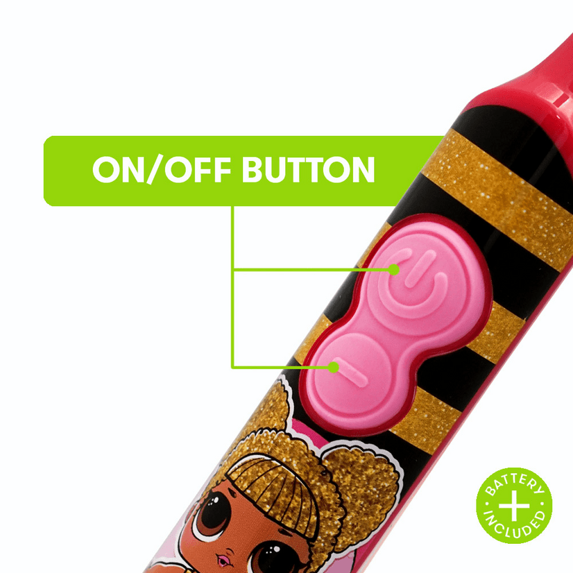 Firefly® Brosse à Dents pour Enfants à Piles - LOL, Souple