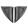 thumbnail image 1 of Inside Window  Trim, 2pcs/set ABS Plastic Dustproof Colorfast Door  Cover Trim Self Adhesive  Replacement For MG ZS SUV 2017-2018 For Auto, 1 of 8