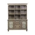 thumbnail image 1 of Liberty Furniture Simply Elegant Credenza And Hutch Set, 1 of 7