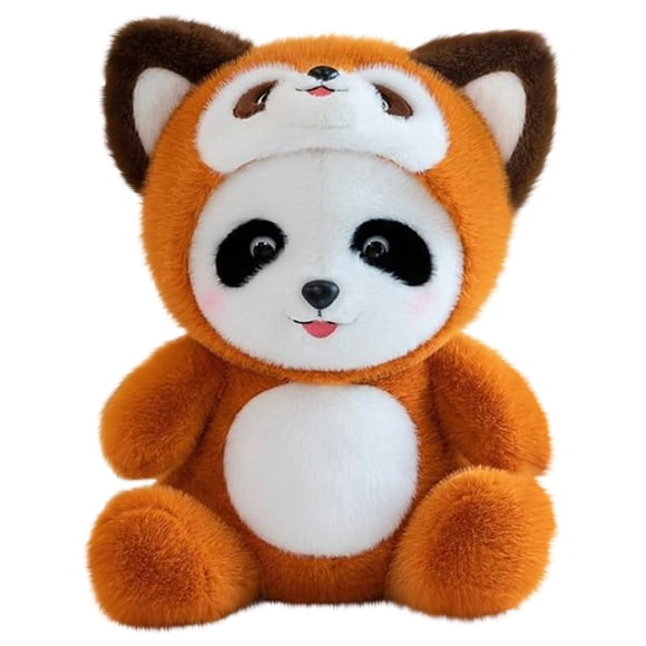 XFGOU Toys and Hobbies 2 In Plush Red Panda Stuffed Animal Panda Plush Toy Red Panda Plush Pillow Plushies Cute Funny Plushies Toy Soft Giant Sleeping Red Panda Plush Pillow For Kids Adults