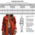 thumbnail image 4 of REDHOTYPE Women's Button Long Sleeve Brushed Jacket Coats with Pockets, 4 of 4