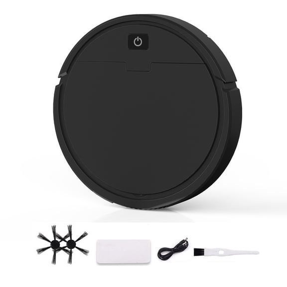 Sweeping Robot, 3 in 1 Cleaning Robot Vacuum, Rechargeable Smart Vacuum Cleaner for Home, Hard Floor, Carpets and Low Pile Rugs, Home Office and Apartment Use
