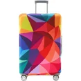 thumbnail image 1 of Luggage Cover 18-32 Inch Elastic Suitcase Cover Full Body Print Dustproof Suitcase Protective Case Travel Accessories Colorful geometry XL, 1 of 6