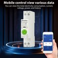thumbnail image 3 of Disjoncteur Intelligent Tuya APP WiFi, Interrupteur de Fuite pour Statistiques d'Électricité avec Protection contre les Surtensions, 3 of 7