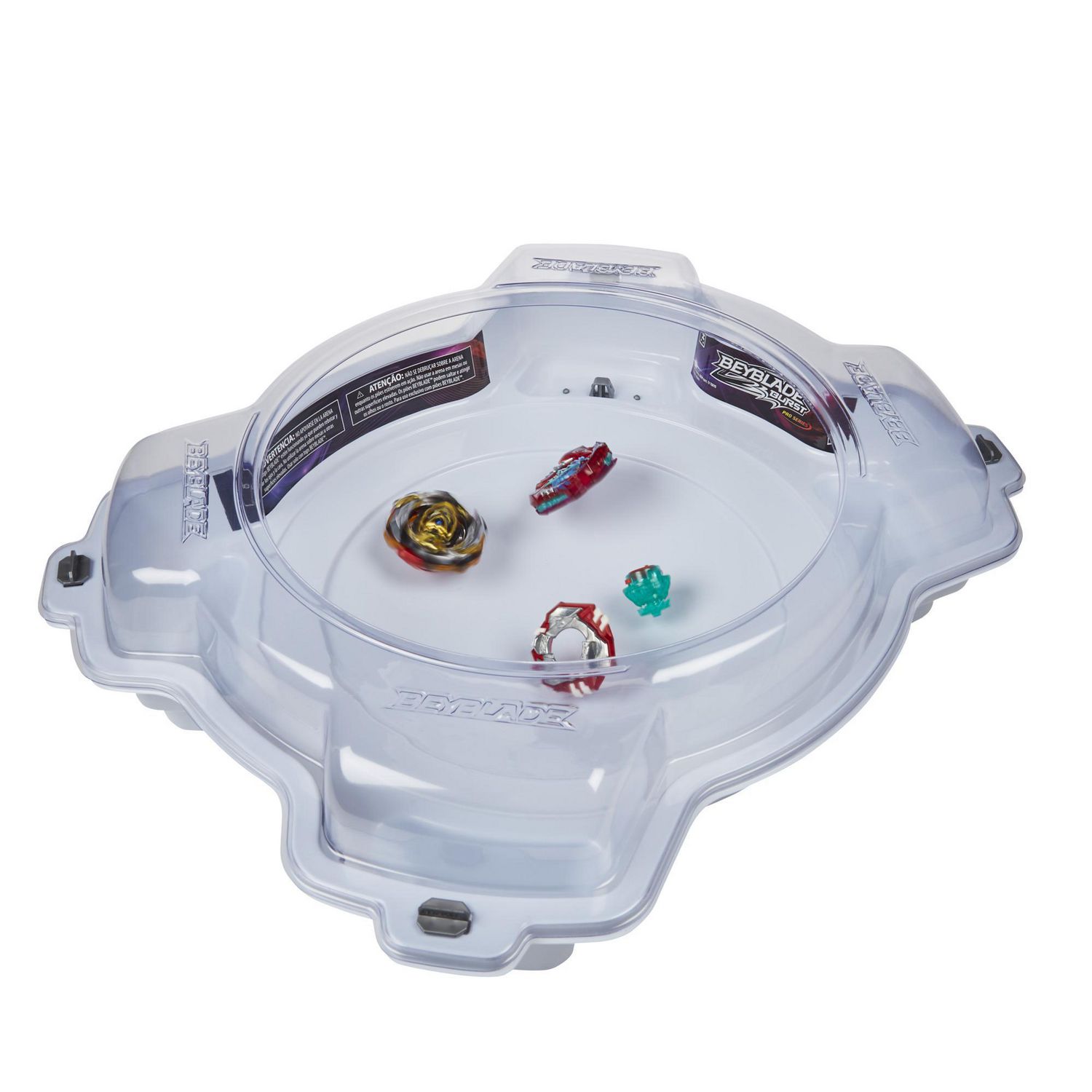 Beyblade Burst Pro Series Elite Champions Pro Set -- Complete Battle Game Set with Beystadium, 2 Battling Top Toys and 2 Launchers