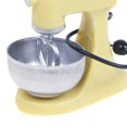 thumbnail image 4 of HILABEE 1/12 Scale Dollhouse Miniature Electric Food Mixer Model Home Kitchen Life Scene Yellow, 4 of 5