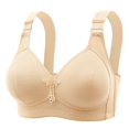 thumbnail image 1 of Bigersell Bras for Women Full-Coverage Wire-Free Bra Style T-10 Non-Slip Support Bra T-10-Beige, 1 of 4