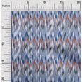 thumbnail image 1 of oneOone Cotton Flex Fabric Chevron Ikat Print Fabric By Yard 40 Inch Wide, 1 of 1