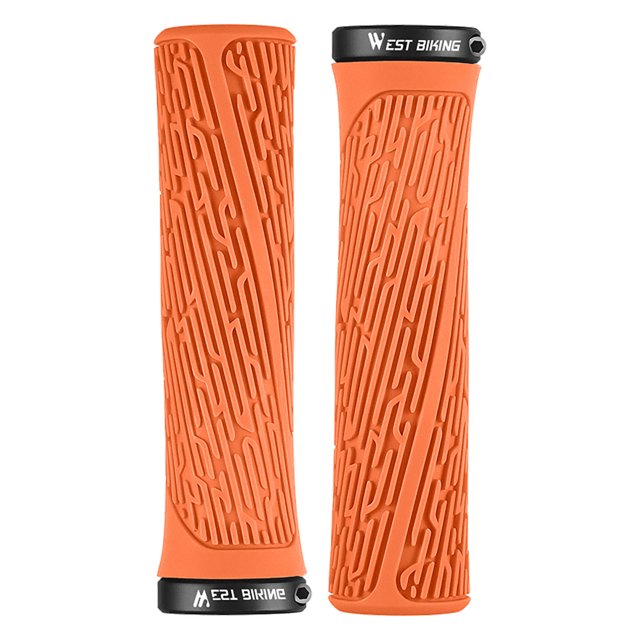 XZNGL Bike Grips Handlebar Mountain Bike Bicycle Non-Slip Rubber Grips Cover Mountain Bike Lock Grips Cover Mountain Bike Grips Lock on Lock on Grips Mountain Bike Mountain Bike Handlebar Grips