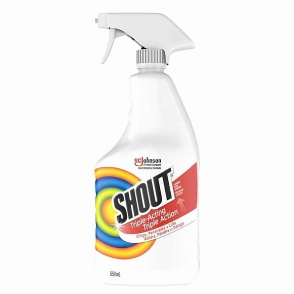Shout® Laundry Stain Remover Spray, 650mL, 650mL