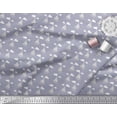 thumbnail image 3 of Soimoi Polyester Crepe Fabric Cloud,Fish & Yacht Nautical Decor Fabric Printed Yard 42 Inch Wide, 3 of 3