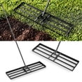 thumbnail image 1 of Costway Lawn Leveling Rake 36" x 10" Heavy Duty Level Lawn Tool for Garden Backyard/Lawn Black, 1 of 9