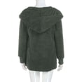 thumbnail image 4 of WREESH Cardigan Manteau à Capuche pour Femmes, Ample, Ouvert à l'Avant, avec Poches Drapées, 4 of 6