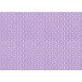 thumbnail image 1 of Ahgly Company Machine Washable Indoor Rectangle Transitional Purple Flower Purple Area Rugs, 2' x 5', 1 of 7