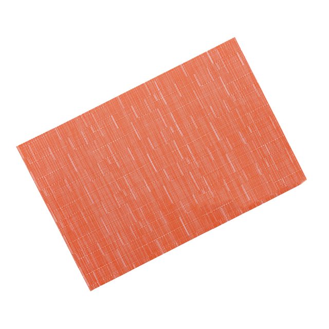 1 Pce/6 Pcs Napperon en PVC Napperon Tissé Résistant à la Chaleur Napperon de Cuisine Antidérapant Dessous de Verre