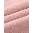 thumbnail image 4 of Innerwin Dresses Crew Neck Ladies Dress Beach Solid Color Loose Sundress Pink 2XL, 4 of 8