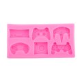 thumbnail image 4 of kurtrusly Festival Non-stick Jelly Cake Chocolate Mousse Pudding Cookies Mould Reusable Bar Dessert Decorating 5Set, 4 of 6
