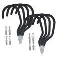 thumbnail image 3 of Minkissy Support de Rangement Mural pour Vélo 8 Pcs pour Garage Robuste, 3 of 6