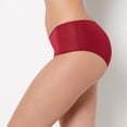 thumbnail image 2 of Ultrasoft Modal Boyshort  Panty with Rosette Detail in Plum Rose, 2 of 5