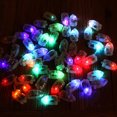 thumbnail image 3 of Xingzhi 10pcs LED Light Paper Waterproof Lantern Balloons Floral Wedding Party Decor colorful 1Set, 3 of 6