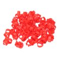 thumbnail image 2 of Poultry Feet Ring, Poultry Buckle Feet Ring Writable Reusable PP Plastic  For Chicken Red 25mm/1in, 2 of 8