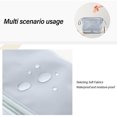 thumbnail image 4 of Travel Bags for Women Translucent Makeup Bag, Makeup Bag Set with Frosted Semi Transparent Zipper, Portable Travel Bag, Easy to Hang Makeup Bag Makeup Travel Bag, 4 of 9