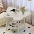 thumbnail image 4 of Birdeem Butterfly Table,Portable Side Table with Storage Shelf,2 Tier Multifunctional Design for Living Room,Bedroom,Office, 4 of 9