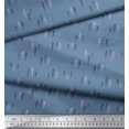 thumbnail image 2 of Soimoi Blue Heavy Canvas Fabric Arrows Arrow Printed Fabric 1 Yard 58 Inch Wide, 2 of 3