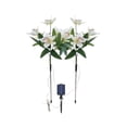 thumbnail image 1 of TIMIFIS Decorative Lights Solar Flower Lights Outdoor, Solar Flowers Garden Decorative Lights LED Stake Lights Auto On/Off Bright up to 8 Hrs Lighting & Ceiling, 1 of 5