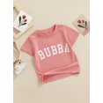 thumbnail image 3 of Kmbangi Enfants T-shirt Tops Lettre Impression Manches Courtes Col Rond Été Respirant Tops, 3 of 9