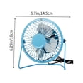 thumbnail image 3 of USB Desktop Fan with Bladeless Technology – Quiet Rechargeable Small Fan for Home Office Students, Portable Personal Cooling, 3 of 6