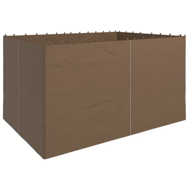 Outsunny Rideaux de Remplacement pour Pavillon, 4 Panneaux pour Pavillon 10 Pieds x 13 Pieds