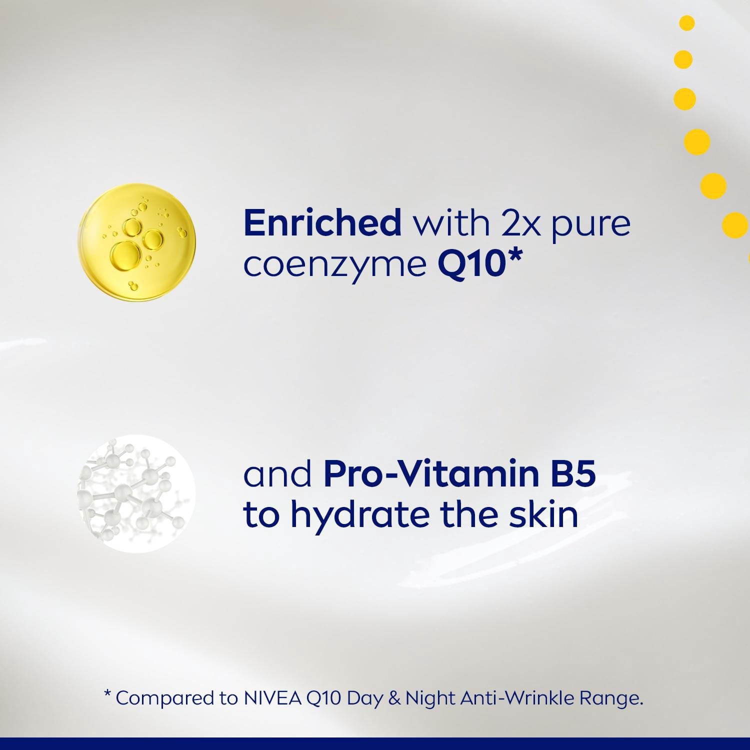 Sérum ultra récupérateur de nuit Anti-rides NIVEA Q10 Réparation avec provitamine B5 30ml