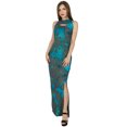 thumbnail image 3 of Bimba Robe Longue Chic d'Été pour Femmes Robe de Vacances Sans Manches, 3 of 7