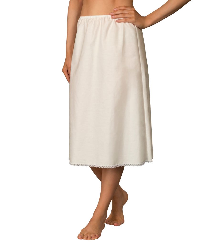 Women's Shadowline 4711630 30 Inch Flare Half Slip (Ivory S)