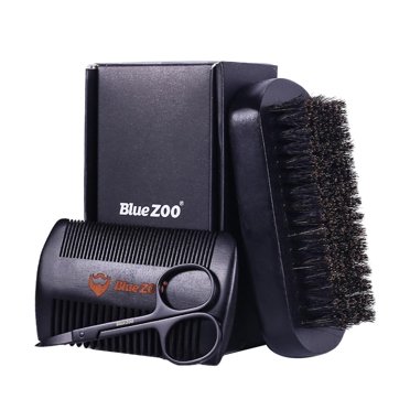 Milaget Beard Grooming for Men Beard Brush Comb Gifts - Black