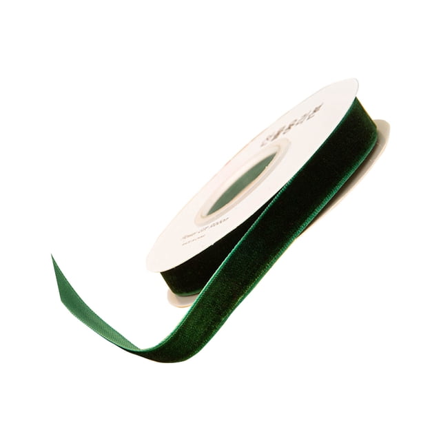 Red Velvet Ribbon,Gift Ribbon for Gift Wrapping Single Sided Velvet Ribbon Gift Flower Packaging Ribbon Decoration Ribbon Diy Ribbon Flowers for Decoration,Velvet Ribbon for Gift Wrapping