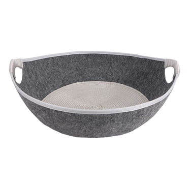 Small Pet Bed Cooling Felt Soft Cat Bed Pet Sleeping Bed Puppy Bed for Summer