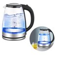 thumbnail image 3 of Electric Glass Tea Kettle, Fast Water Boiler With High Borosilicate Glass, Ensuring Safe And Durable Use For Daily And Office, Bpa-Free Materials 2L, 3 of 5