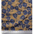 thumbnail image 1 of Soimoi Viscose Chiffon Fabric Artistic Floral Printed Fabric 1 Yard 42 Inch Wide, 1 of 5
