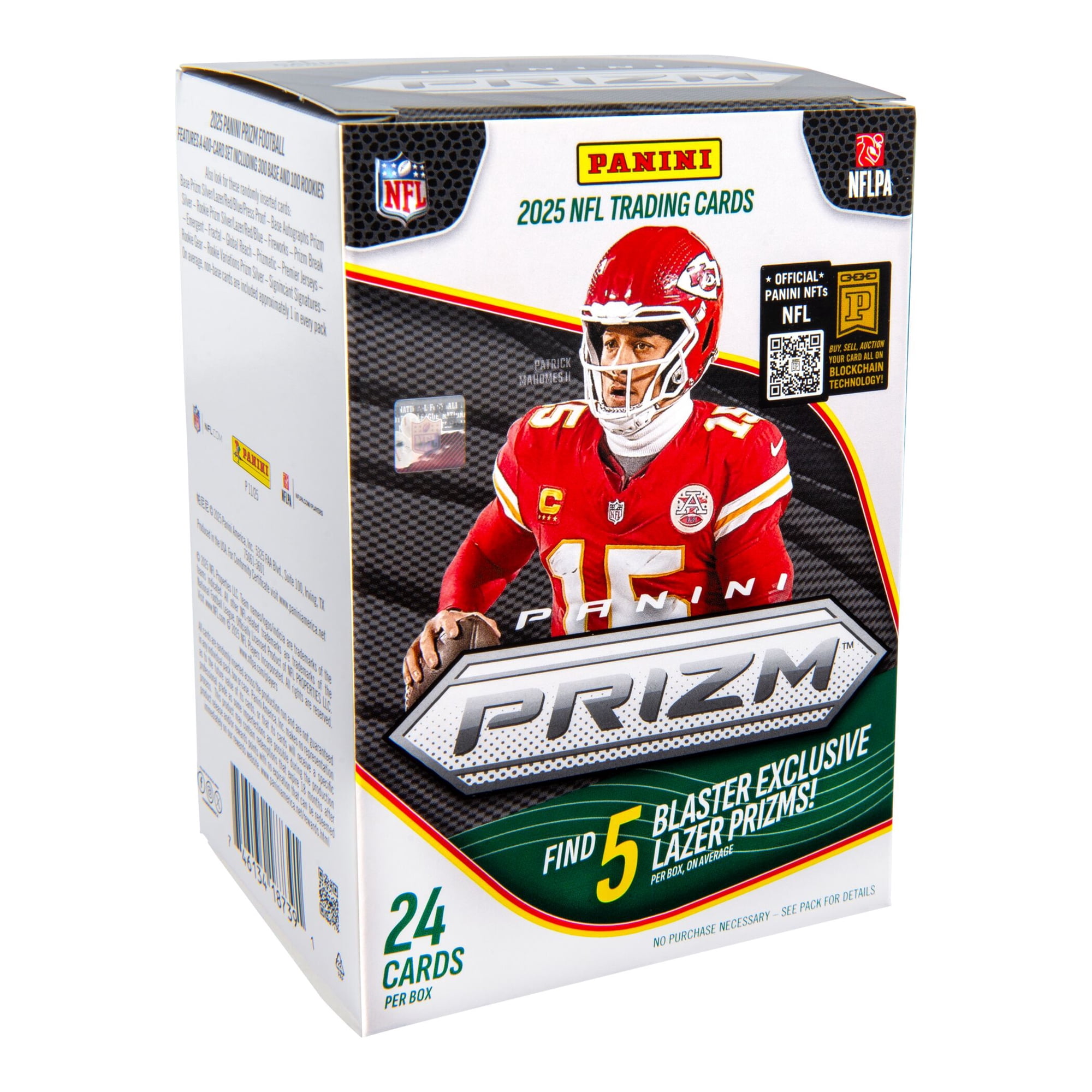 2025 Panini Prizm NFL Football Trading Cards Blaster Box