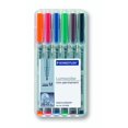 thumbnail image 1 of Staedtler ST 313 WP6 Stylo à Recharge Lumocolor - S permanent 6 Pcs, 1 of 2