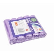 EGNMCR Tools&Home Improvement 5 Rolls Strong Trash Bags Colorful Clear Garbage Bags Bathroom Trash Can Bin Liners Small Plastic Bags For Home Office Kitchen Multicolor trash products