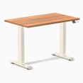 thumbnail image 1 of Desky Bureau Assis-Debout Mini Double - Chêne Prime / 40 x 24 Pouces / Blé, 1 of 10