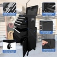 thumbnail image 4 of Eastvita 20-Inch 5-Drawer Rolling Tool Box with Removable Top Box Drawer Liners 4 Utility Hooks (Black), 4 of 7