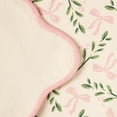 thumbnail image 4 of Holiday Time Maison De Noel Collection Scalloped Berry Sprigs Printed Table Runner, Pink/Multi, 13" x 72", 4 of 4