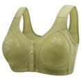 thumbnail image 2 of Meichang Front Closure Bras for Women Plus Size Wireless Bra Comfort Full Coverage Everyday Bralettes Breathable Supportive Bras for Large Bust, 2 of 7